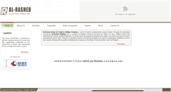 Desktop Screenshot of al-rashedholdings.com